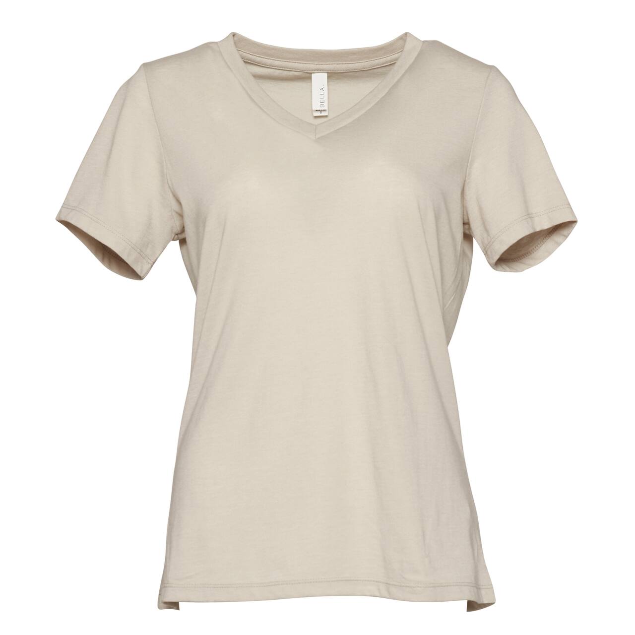 6 Pack: BELLA+CANVAS® Women's Relaxed V-Neck Heather T-Shirt